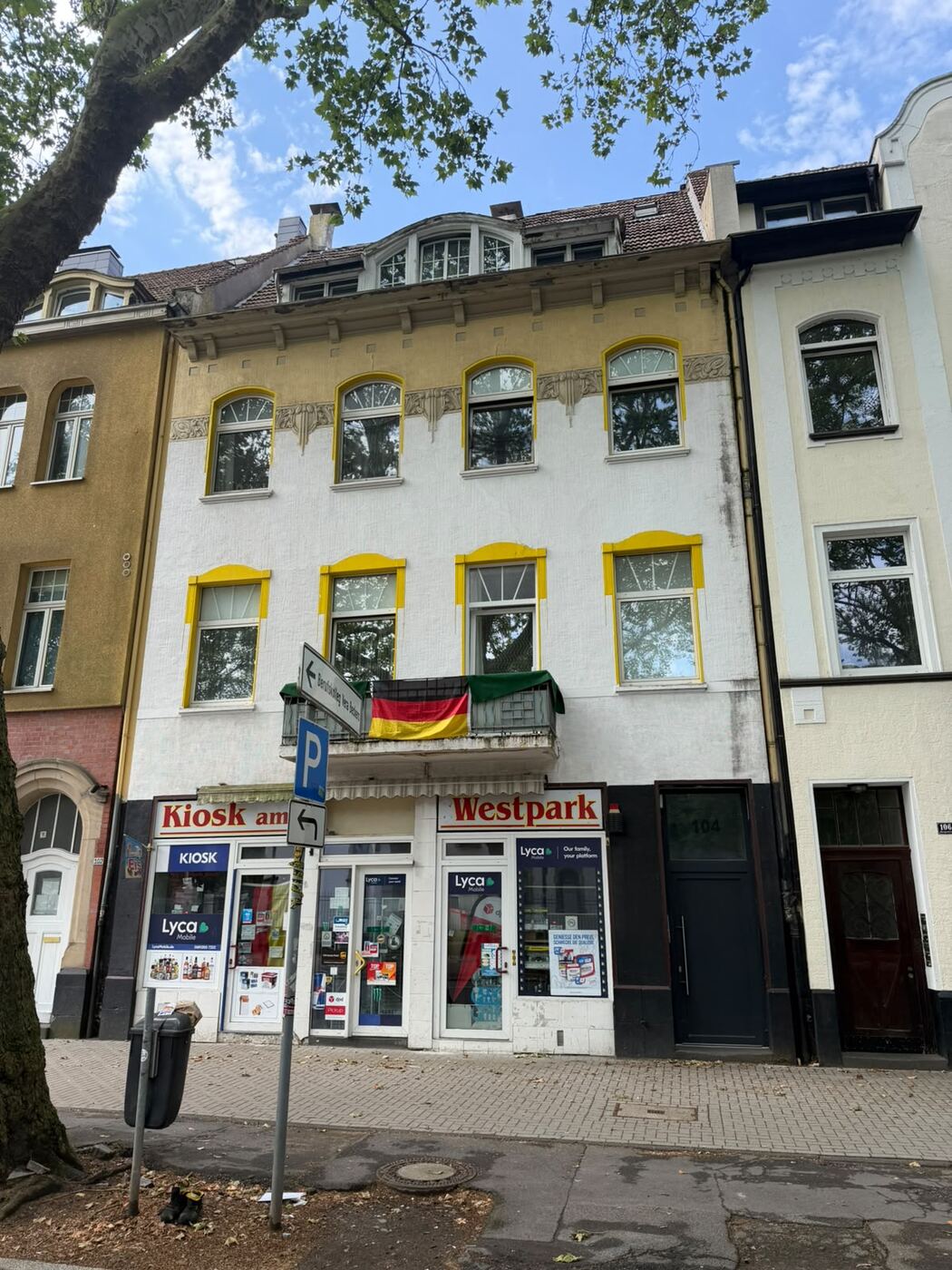 Außenansicht des Objekts in Krefeld